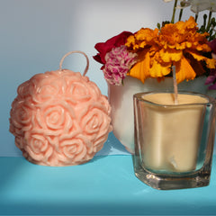 Rose Bouqet Candle