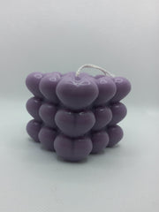 Heart Bubble Candle - ApiCares